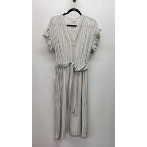 Max Studio Striped Maxi Dress